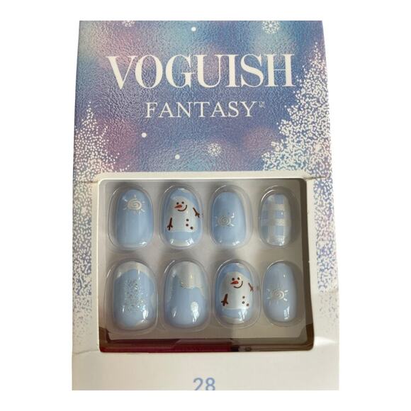 Kiss Voguish Fantasy Press on Holiday Nails Bundle of Six Sets - Picture 5 of 10